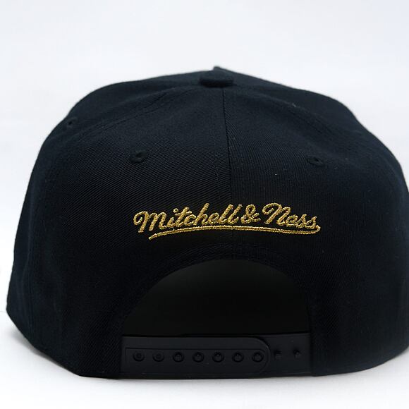 Cap Mitchell & Ness - NHL Black And Gold Pro Snapback - Detroit Red Wings - Black