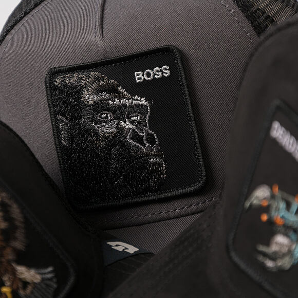 Kids Cap Goorin - The Boss Trucker Mini - Gorilla - Oil