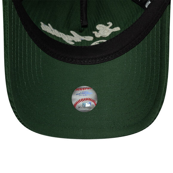 Cap New Era - MLB Cord Script 9TWENTY A-Frame - LA Dodgers - Cilantro Green