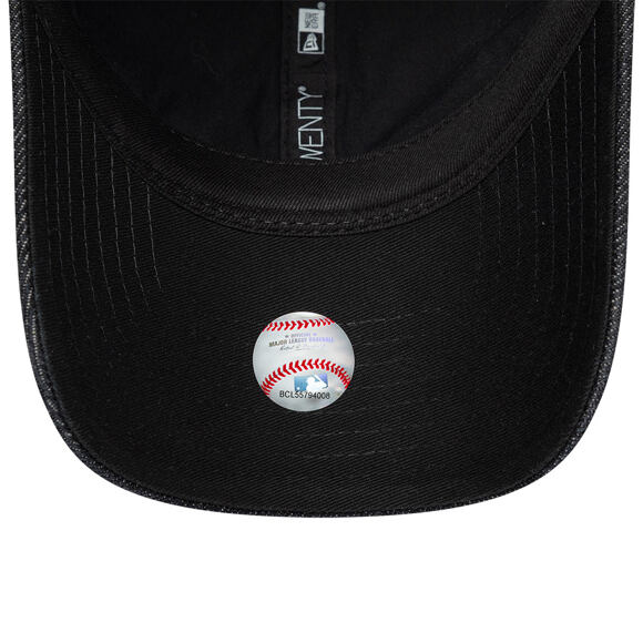 Cap New Era - MLB Washed Denim Pin 9TWENTY - NY Yankees - Black
