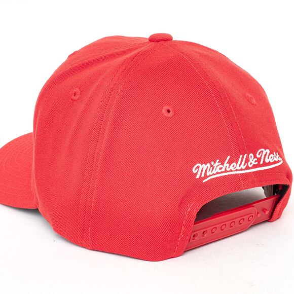 Mitchell & Ness Team Ground Redline Chicago Bulls Red HWC MM19357 Snapback Cap