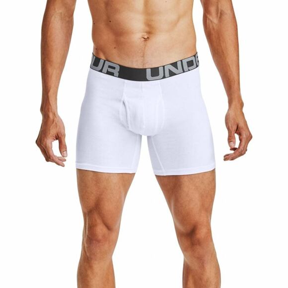 Under Armour Charged Cotton 6in 3 Pack 100 Boxer Briefs