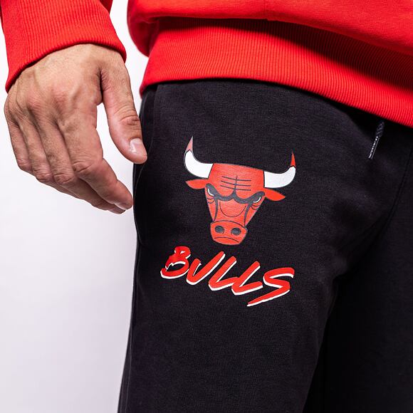 New Era NBA Script Joggers Chicago Bulls Black/Red Sweatpants