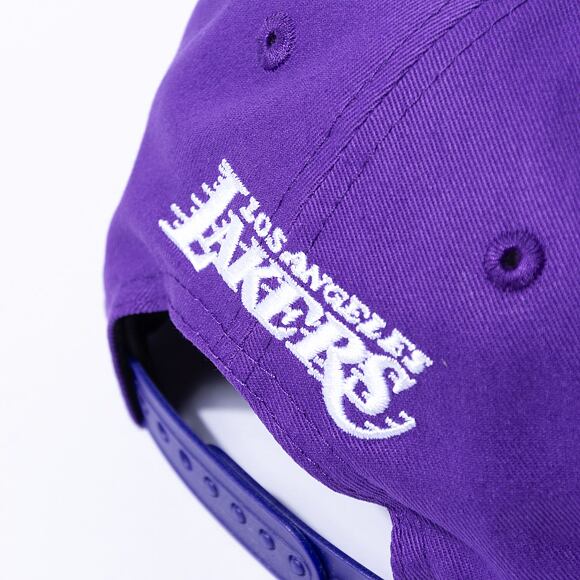 Kšiltovka New Era 9FIFTY NBA Patch Los Angeles Lakers True Purple / Upright Yellow