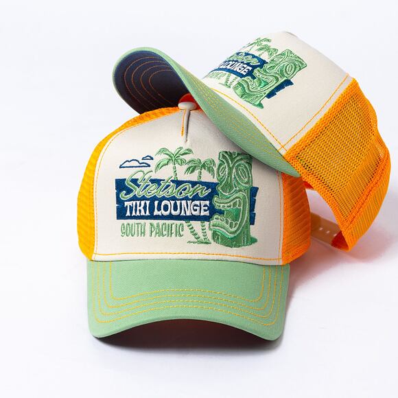 Kšiltovka Stetson - Trucker Cap Tiki Lounge - 49