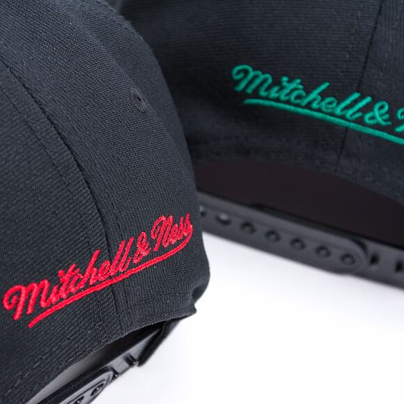 Kšiltovka Mitchell & Ness - Anaheim Ducks - Oversweep Snapback Vntg - Black