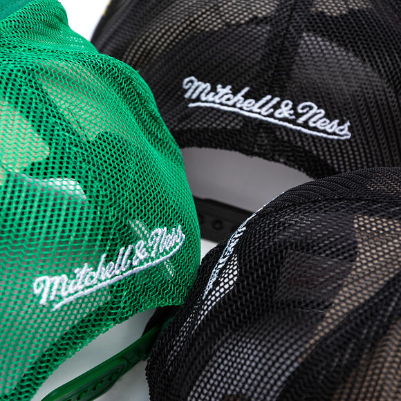 Kšiltovka Mitchell & Ness - NBA Big Champ Trucker - Boston Celtics - Green