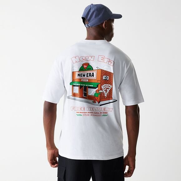 Triko New Era - Store Graphic Tee - White