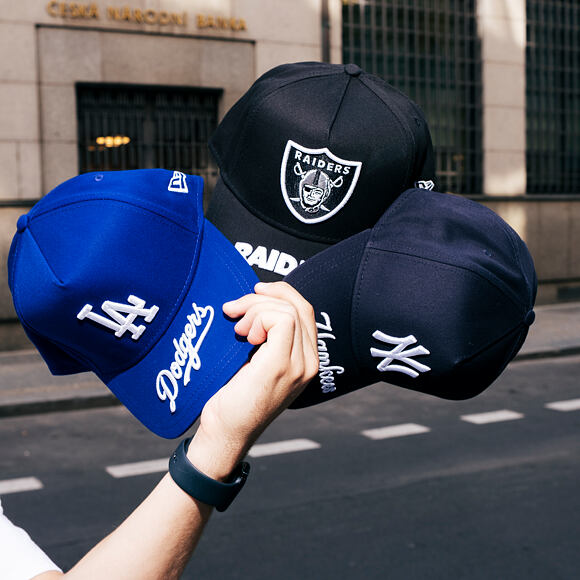 Kšiltovka New Era - MLB Visor Hit 9FORTY A-Frame - NY Yankees - Navy