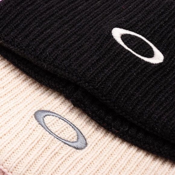 Oakley - Ellipse Ribbed Beanie - Mist/Cement