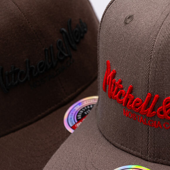 Kšiltovka Mitchell & Ness - Pinscript Classic Red - Own Brand - Grey/Red