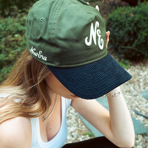 Kšiltovka New Era - Contrast Cord Script Golfer 19TWENTY - Dark Green / Navy