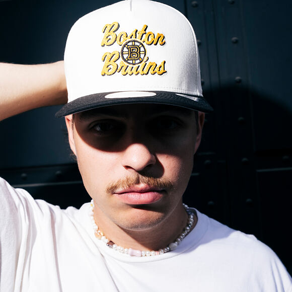 New Era - NHL Chainstitch 9FIFTY A-Frame - Boston Bruins - Chrome White
