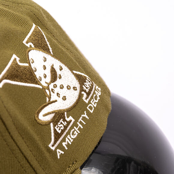 Cap Mitchell & Ness - NHL Fashion Basic Snapback Vntg - Anaheim Ducks - Olive