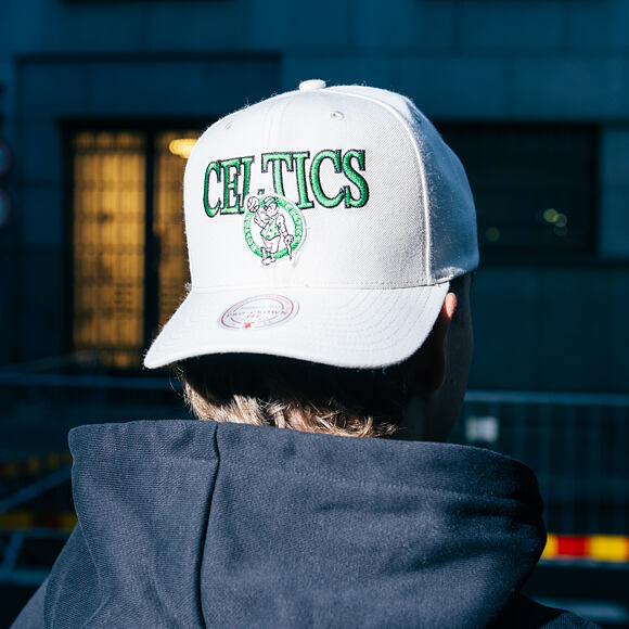 Cap Mitchell & Ness - NBA Team Name Pro Crown - Boston Celtics - Bone