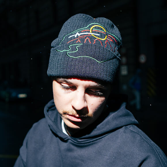 Beanie Mitchell & Ness - NHL Line Light Knit - Minnesota Wild - Black