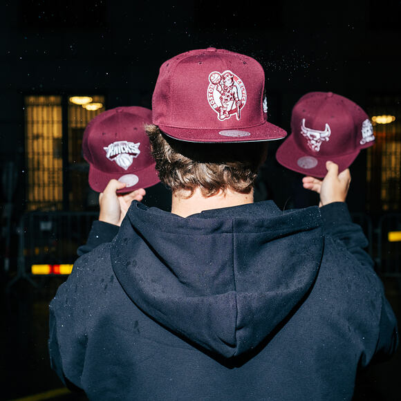 Cap Mitchell & Ness - NBA Fashion Basic Snapback - Chicago Bulls - Dark Purple