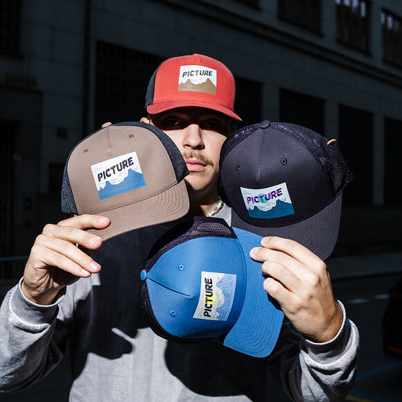 Kšiltovka Picture - Kuldo Trucker - Serenity Blue