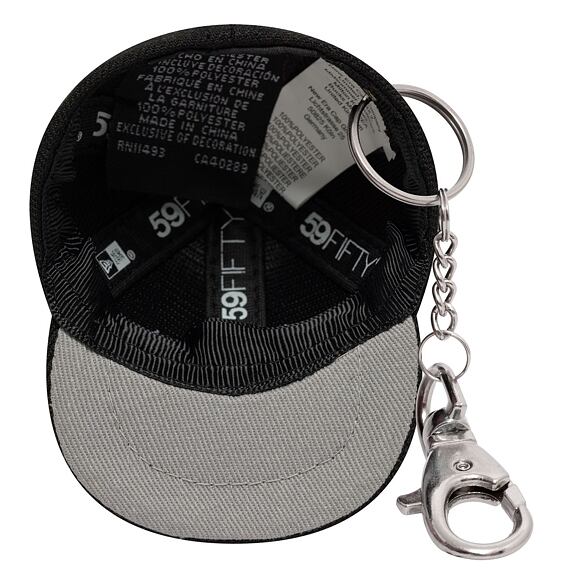 Keychain New Era - Branded Mini cap - Black