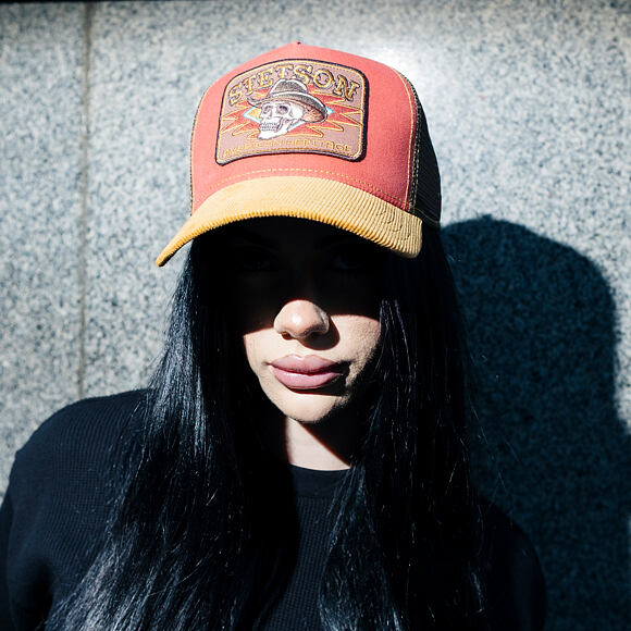 Kšiltovka Stetson - Trucker Cap Skull - 68