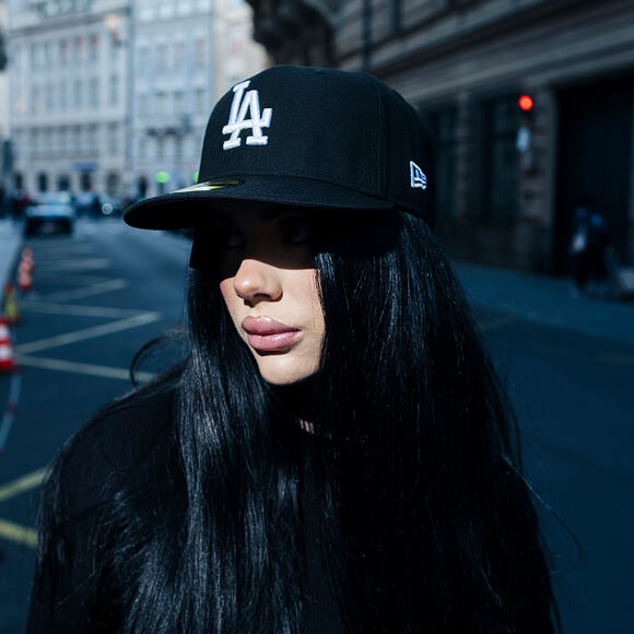 Cap New Era - MLB Basic 59FIFTY - LA Dodgers - Black / White