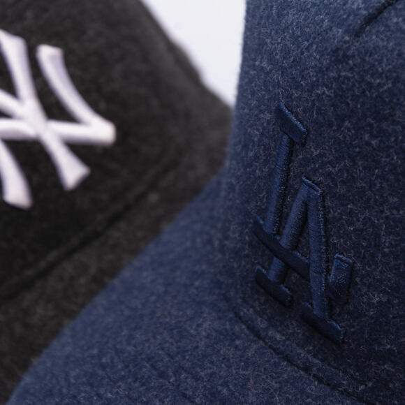 Cap New Era - MLB Melton Wool 9FORTY A-Frame - LA Dodgers - Navy