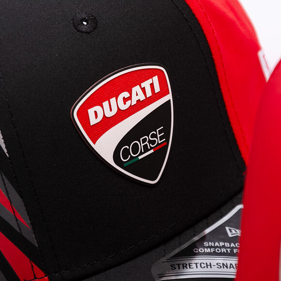 Cap New Era - Ducati Motor Print 9SEVENTY Stretch-Snap - Black