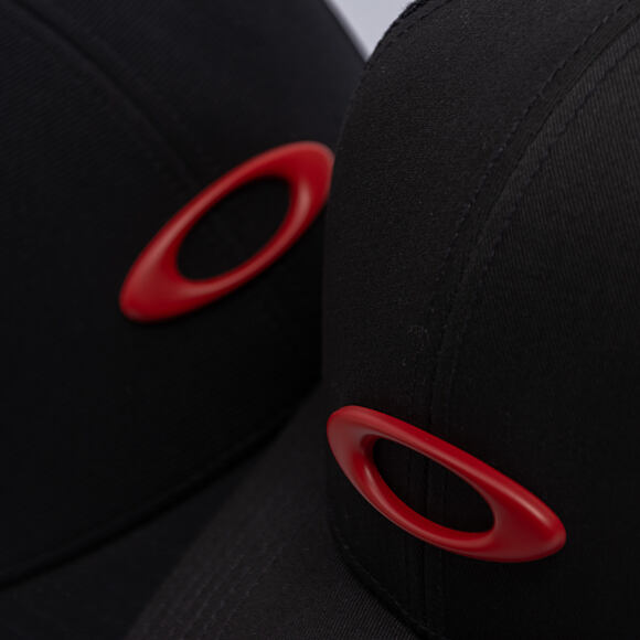 Oakley - Tincan Cap - Pitch Black/Flame Red