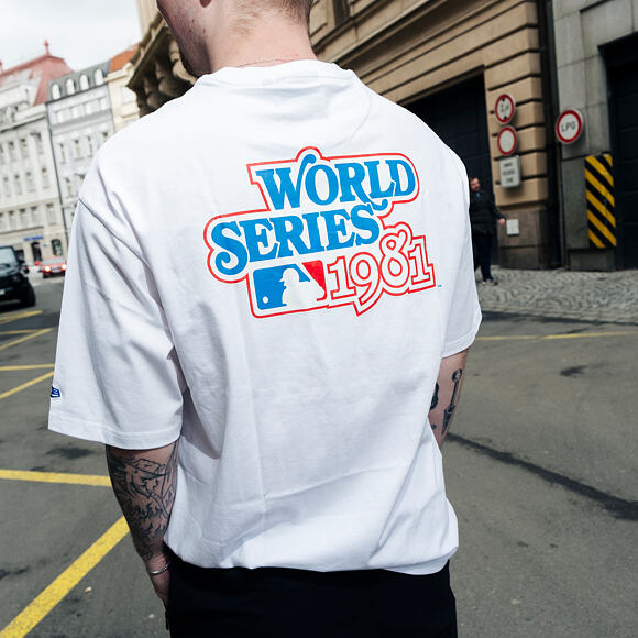 Tee New Era - MLB World Series Tee - LA Dodgers - White