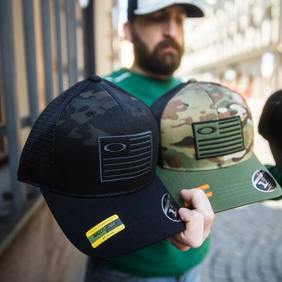 Cap Oakley - Si Multicam Flag 110 Snapbck Cap - Multicam