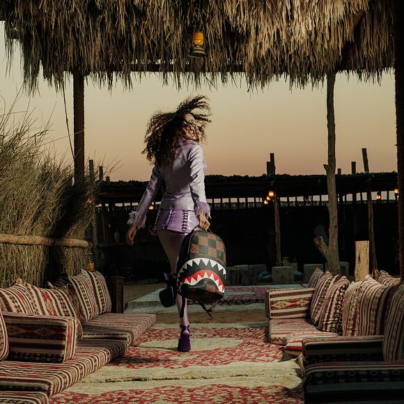 Backpack Sprayground - Enlarged Check Paris Backpack