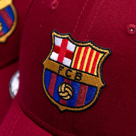 Cap New Era - Core Logo 9FORTY - Barcelona FC - Cardinal