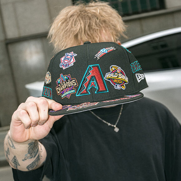Cap New Era - MLB All Over Logo 59FIFTY - Arizona Diamondbacks - Team Color