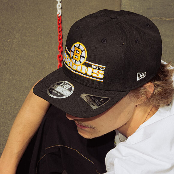 Cap New Era - NHL Stated 9SEVENTY Stretch-Snap - Boston Bruins - Team Color
