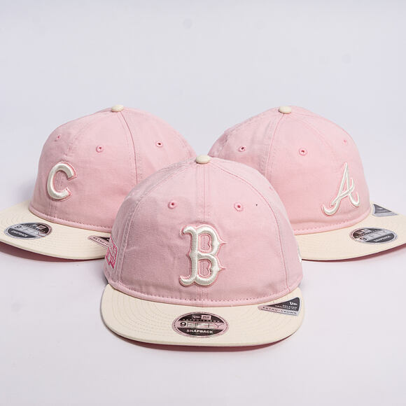 Cap New Era - MLB Washed Tie Dye 9FIFTY Retro Crown - Boston Red Sox - Pink