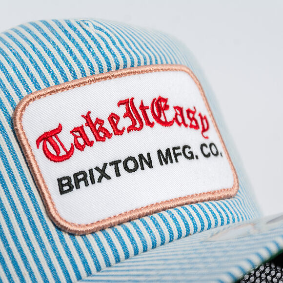 Cap Brixton - Take It Easy C Np Mp Trucker - Two Boot Stripe