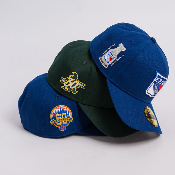 Cap New Era - NHL "Anniversary Patch" 59FORTY A-Frame - NY Rangers - Team Color