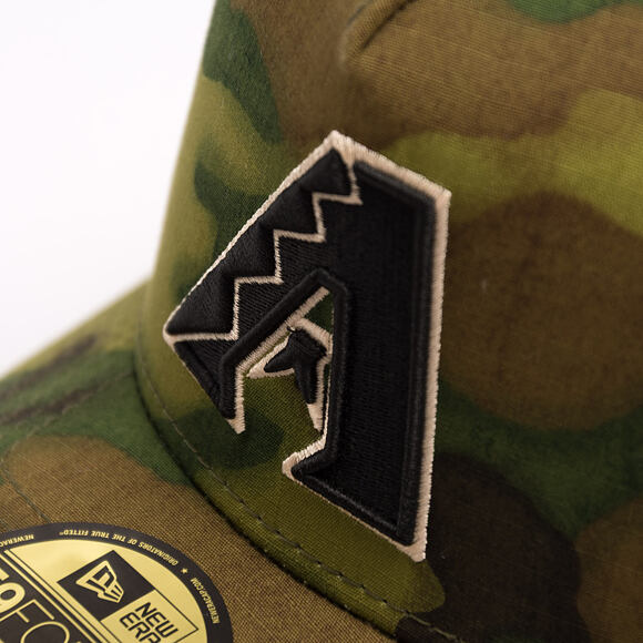 Cap New Era - MLB Ripstop Camo 59FORTY - Arizona Diamondbacks - Woodland Camo