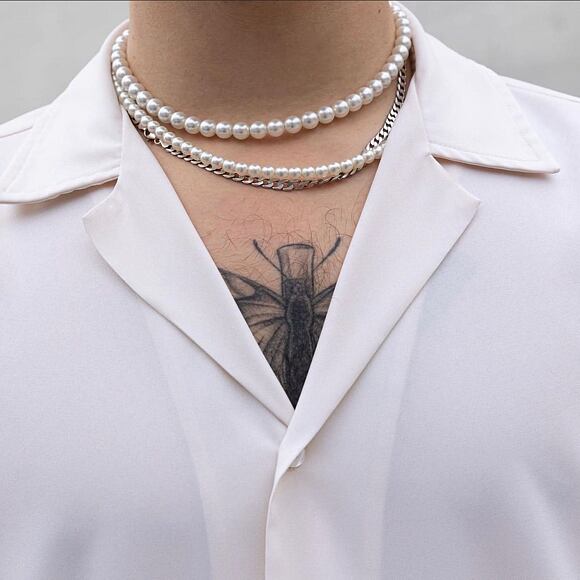 Chain Fainz - Big Pearl Chain