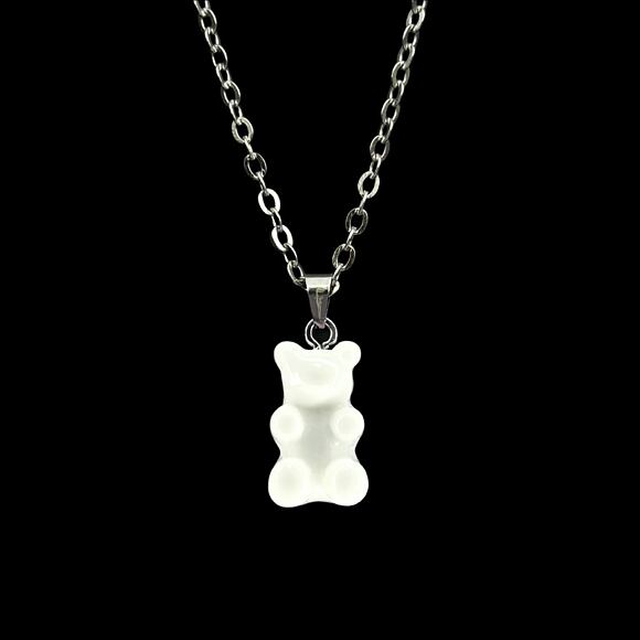 Chain Fainz - Mono Bear Chain - White Mono