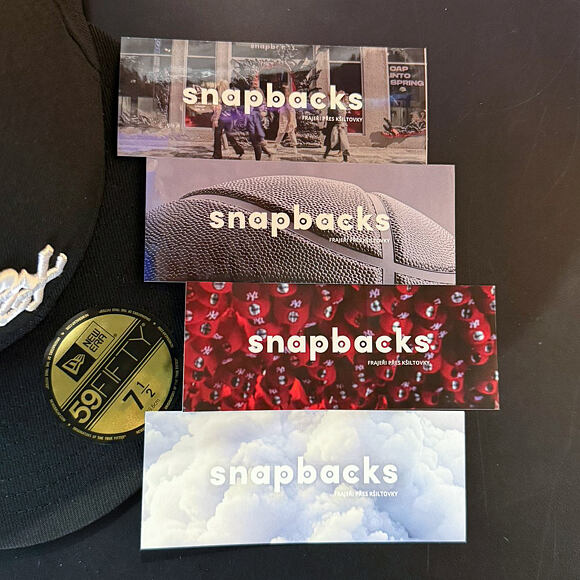 Stickers Snapbacks 4 pack Podzim 26