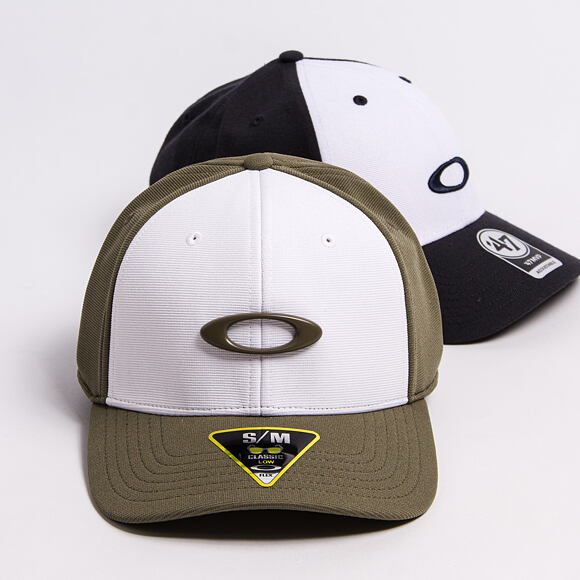 Cap Oakley - Tincan Cap - Deep Olive/White