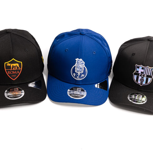 Cap New Era - Repreve 9SEVENTY Stretch-Snap - AS Roma - Black