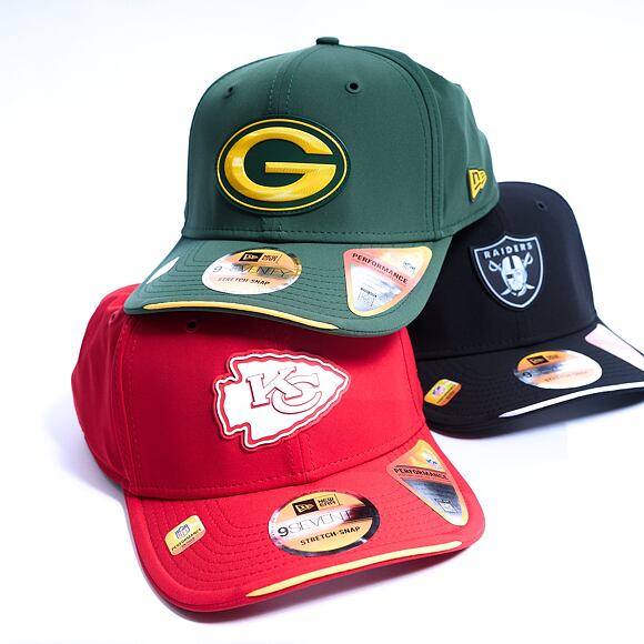 Cap New Era - NFL 2026 Sideline 9SEVENTY Stretch-Snap - Las Vegas Raiders - Team Color