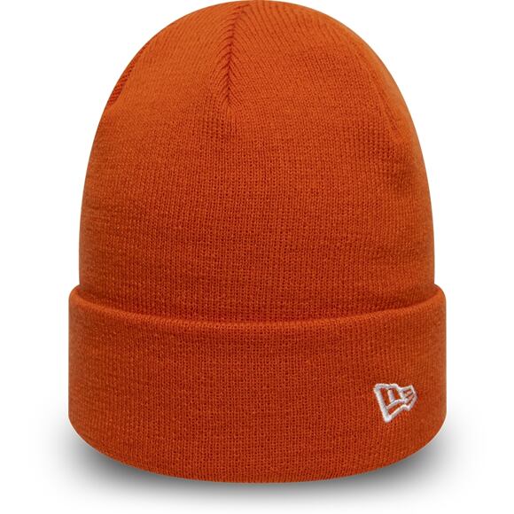 New Era Essential Knit Orange Winter Beanie