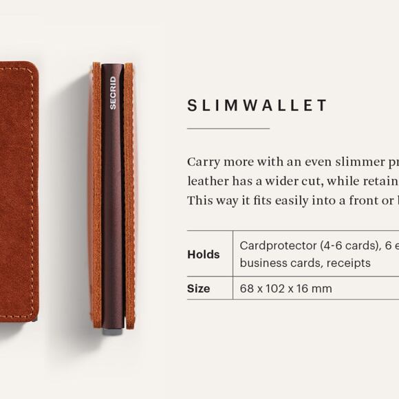 Secrid Slimwallet Original Black