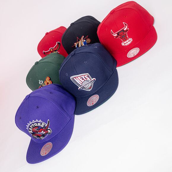 Mitchell & Ness Chicago Bulls Team Ground 2.0 Snapback HWC Red Cap
