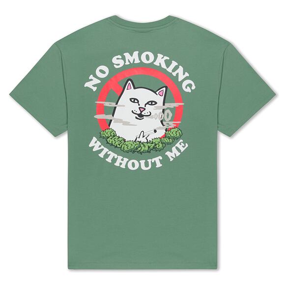 Triko Rip N Dip - No Smoking Tee - Light Olive