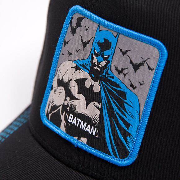 Kšiltovka Capslab - Trucker DC Comics - Gotham - Black / Blue