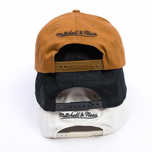 Kšiltovka Mitchell & Ness - Branded - Interlock Crest Pro Snapback - Tan